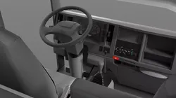ISUZU NLR130 Carry interior 3D model
