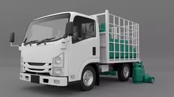 ISUZU NLR130 Gas Tank 02 3D model
