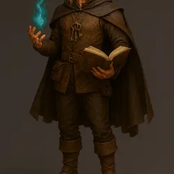 Mage – 3D Printable DnD Wizard/Sorcerer Miniature