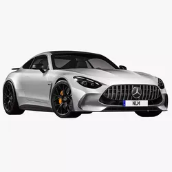 Mercedes-Benz AMG GT 63 Coupe 2024 3D model