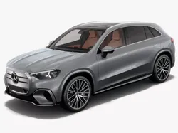 Mercedes Benz GLC EV 2026 with interior 3D model