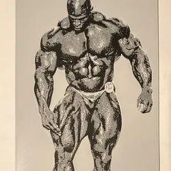 Ronnie Coleman bodybuilder 3D RELIEF