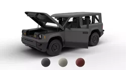Slate Truck SUV 2027 HQ 3d model 3D model