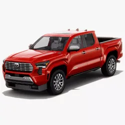 Toyota Tacoma 2024 with interior 3D model
