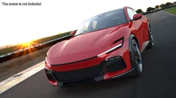 Ultimate Crossover Racing Car Red 3D model