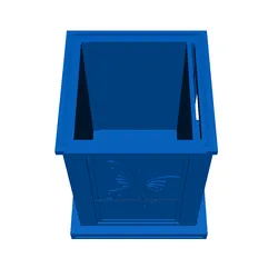 مجاني Sculptures & Artworks STL تنزيل - صندوق سطح السفينة لاتورن الفراشة - Pontiac Nation
