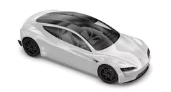 2020 Tesla Roadster Pearl White 3D model