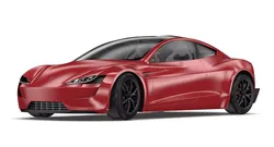 2020 Tesla Roadster Red Multi-Coat 3D model