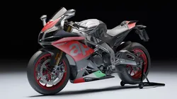 Aprilia RSV4 RF 2018 Low-poly 3D model