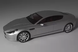 Aston Martin Rapide 2011 3D model