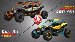 Can-Am Maverick X3 - 2 in 1 3D Model Pack