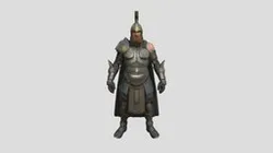 Celtic warrior, A-Pose,