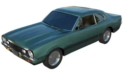 Classic Car - Maverick 302-V8  3D model