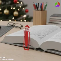 Cool Bookmark - Santa 🎅📚