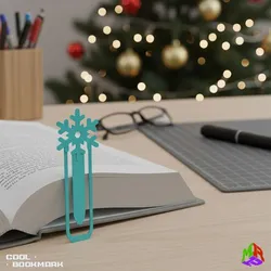 Cool Bookmark - Snowflake ❄️📚