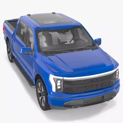 Electric Pickup Truck Light 3D model