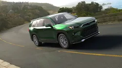 Generic SUV Car Green Colored 3D model