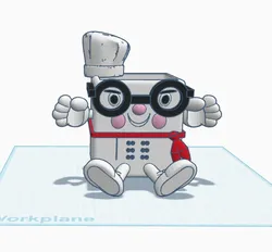 Home Decorations & Ornaments STL Descărcare - Chef Plant Pot - user2592185411