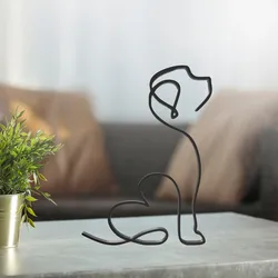 Home Decorations & Ornaments STL Download - Desktop Line Art - Dogby OALPO