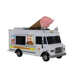 Ice Cream Truck 2 3D model