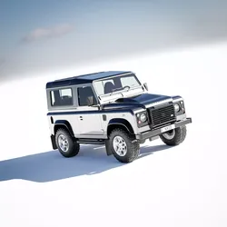 Land Rover Defender 90 Station Wagon 2012 3D model