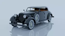 Mercedes Antique 3D model