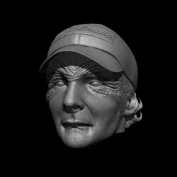 Niki Lauda headsculpt – F1 Legend 1:6 & 1:12 Scale STL & OBJ