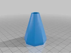 Parametric Air blaster/duster nozzle for EUKI / CYCLONE X3 (AC-27 clones)