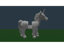 Rideable Lego Unicorn - Butterfly Cutie Mark