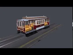 San Francisco Cable Car  3D model
