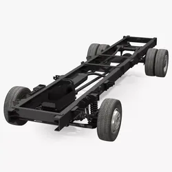 Truck Chassis 2x4 3D model