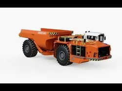 Underground Articulated Mining Dumptruck TH545i 3D model