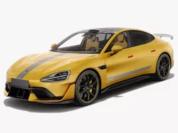 Xiaomi SU7 Ultra 2025 with interior 3D model