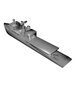 1/1250 Scale USCG Famous-class cutter WMEC.stl