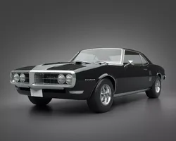 1968 Pontiac Firebird 3D model