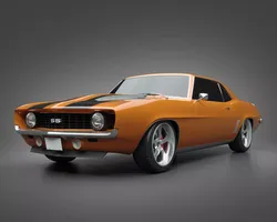 1969 Chevrolet Camaro SS 3D model
