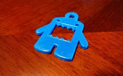 3D printer bestanden | 3MF | Domo keychain