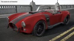 AC Cobra Shelby 1965 Red 3D model