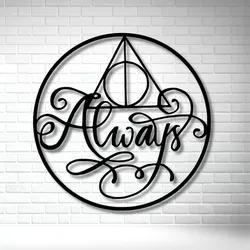 ✨🪄 ALWAYS WALL ART - DEATHLY HALLOWS