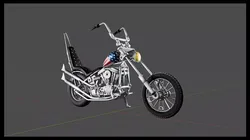 American Chopper Harley  Model Printable 3D 3D print model