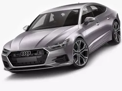 Audi A7 Sportback 2018 3D model