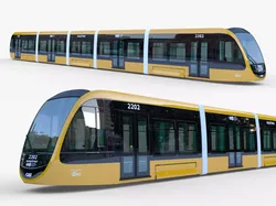 Budapest tram 3D model