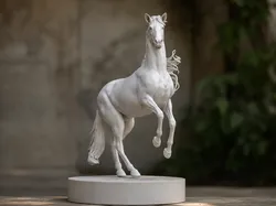 caballo encabritado - Modelo de impresión 3D gratuito