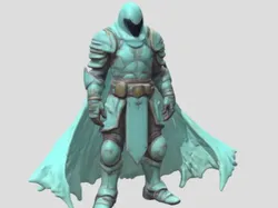 Characters & Creatures STL indir - Fantasy Warrior - neagww