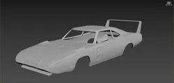 Dodge Charger Daytona 1969 Body for print 3D print model