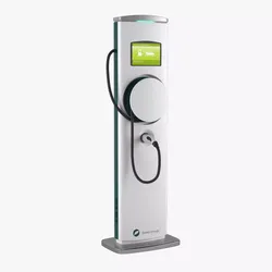 Electric Vehicle Charging Station 2 3D model