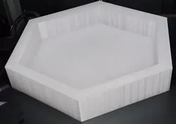 Fișiere pentru imprimante 3D | Fișier 3MF | Hex Target Replacement Shell for Laserforce Standard Targets