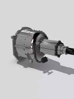 FUNNY CAR TOP FUEL Bellhousing N Clutch N Driveshaft 3D print model