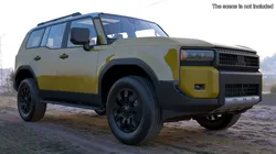 Generic Off-Road SUV Vehicle Rigged for Maya 3D model