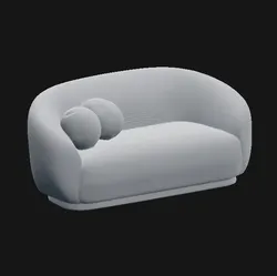 Home Decorations & Ornaments STL Download - sofa couch seating 05by xhobby1